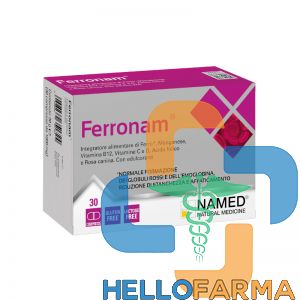 Named Ferronam Integratore di Ferro e Vitamine 30 compresse